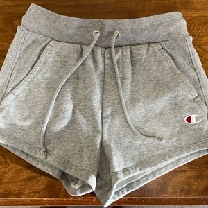 Small champion shorts, originally bought from urban outfitters